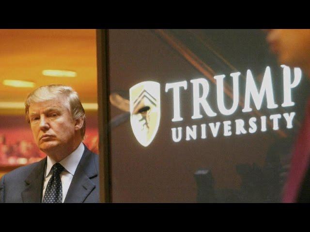 Trump faces lawsuits from former Trump University students