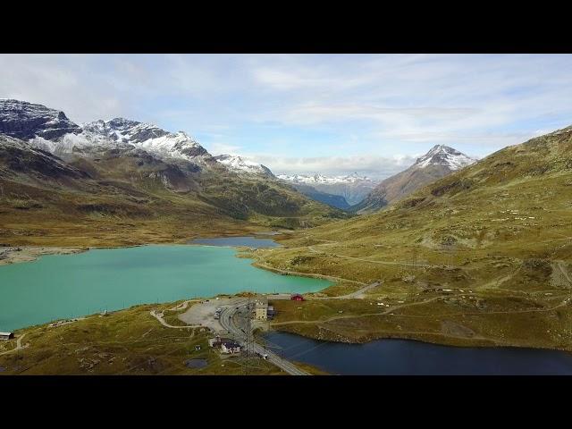 Bernina Pass - Alps 4K drone