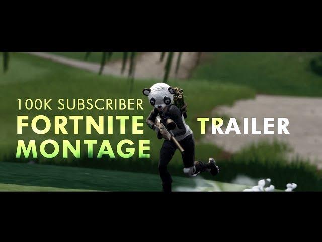 100K FORTNITE MONTAGE (TRAILER) BY BLINK VII [HD]