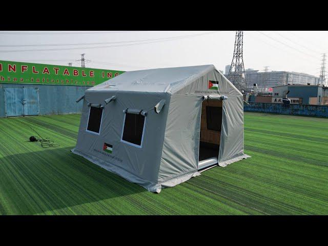 Rescue Ready! ️ Inside the Ultimate Inflatable Tent for Heroes! ️ Chinee Inflatables Tent1-4601D