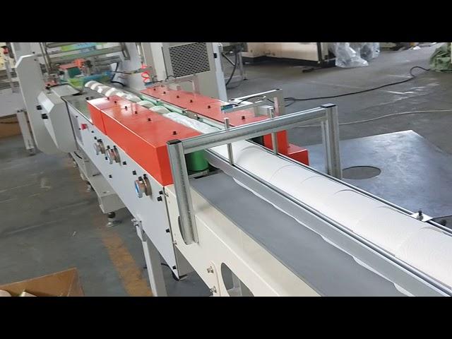 Good price single roll toilet paper packing machine