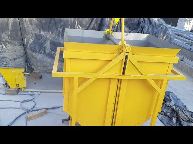 Бетонораздатчик для экструдера / Concrete distributer for extruder