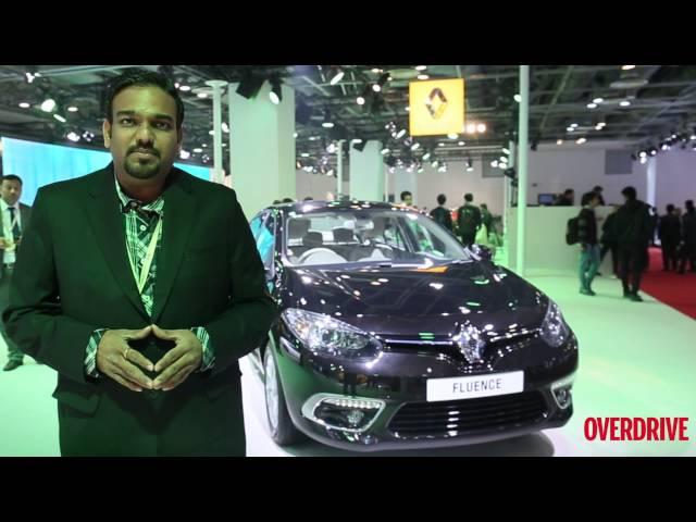 Renault Fluence (facelift) - 2014 Auto Expo