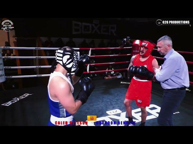 UNDERGROUND FIGHT NIGHT 4: CALEB GLEESON vs BRANDON BENNETT BOXING FIGHT