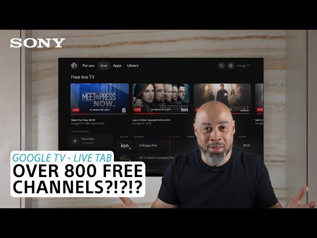 Sony | Discover more than 800 free TV channels with Google TV.