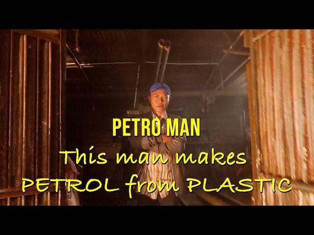 Can you make petrol from plastic?? This man can!!