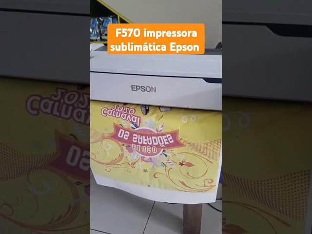 #epson #impressoraepson #f570 #sublimacaototal #printer #sublimacaobrasil #sublimacaodigital