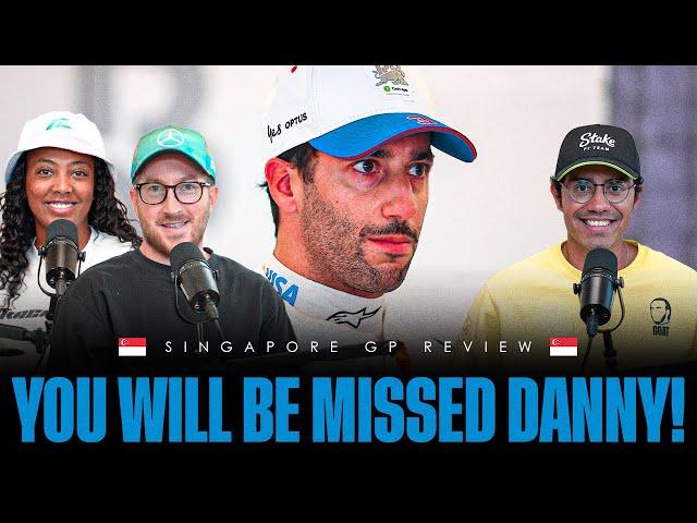 Singapore GP Reflection - Lando's Statement Win, Ferrari Fumbles Again, Ricciardo's Last Race?| EP37