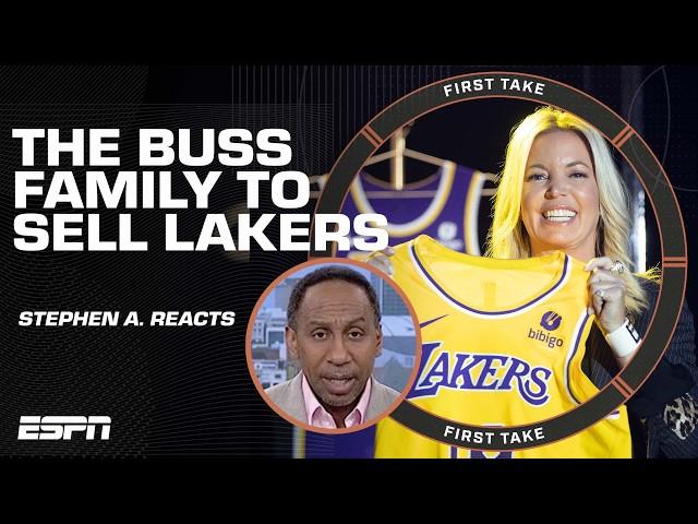 Stephen A. reacts to the Buss family selling the Lakers for $10B  | First Take