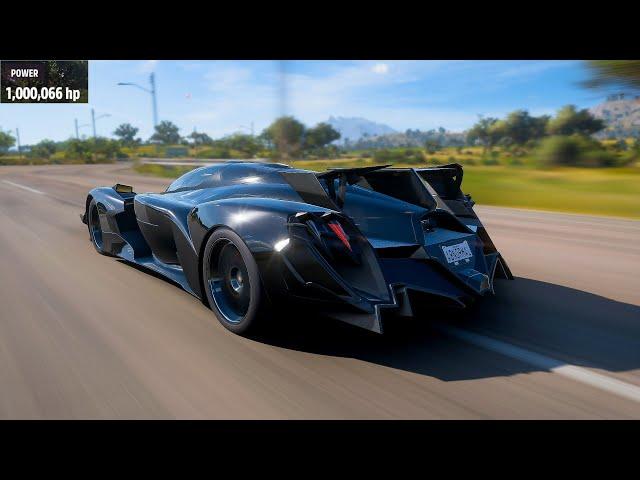 Forza Horizon 5 | 1 MILLION HORSEPOWER TOP SPEED