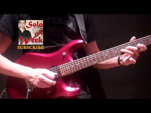 Avenged Sevenfold - Afterlife Guitar Solo LESSON - SoloAWeek 18 - Solo A Week 18