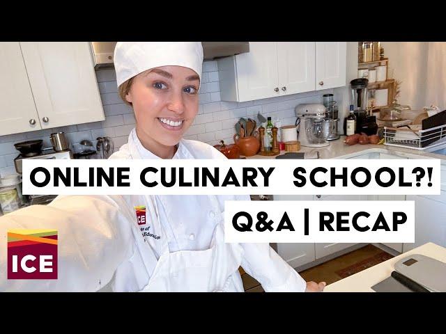 My ONLINE CULINARY SCHOOL Experience! The Institute of Culinary Education Online Program Q&A + Recap