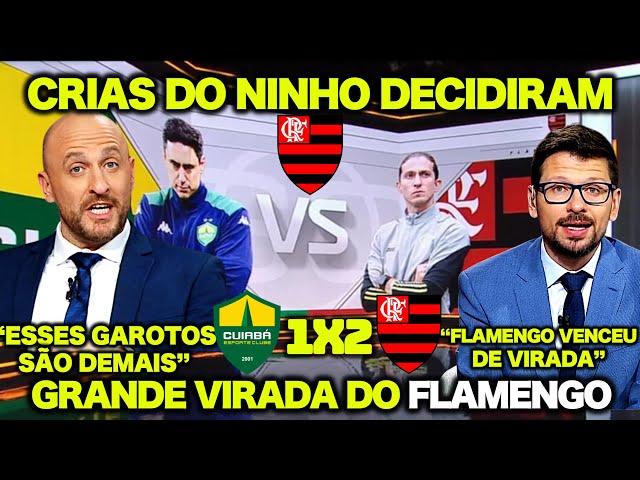 CRIAS DO NINHO DECIDIRAM! OLHA O QUE A MIDIA ESPORTIVA FALOU do FLAMENGO após CUIABÁ 1X2 FLAMENGO