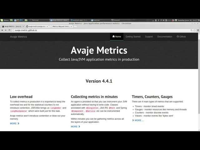 avaje metrics introduction