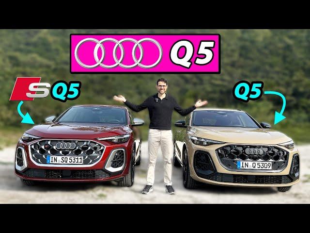 Neuer Audi Q5 und SQ5 Sportback im Test! Attacke auf X3 and GLC!