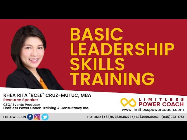 Basic Leadership Skills Training 07.16.20