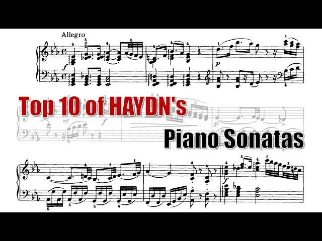 Top 10 of HAYDN's Piano Sonatas