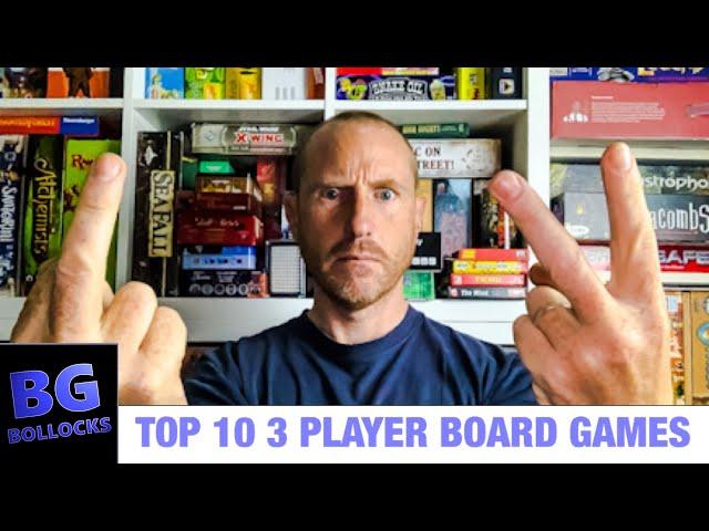 Top Ten 3 Player Board Games