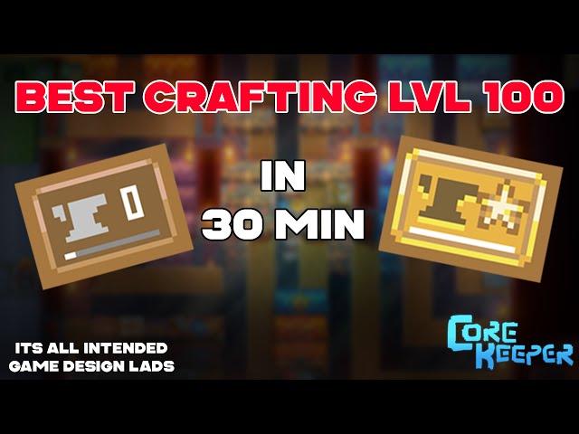[Core Keeper] Best Crafting Powerlevel + Worst Game Design