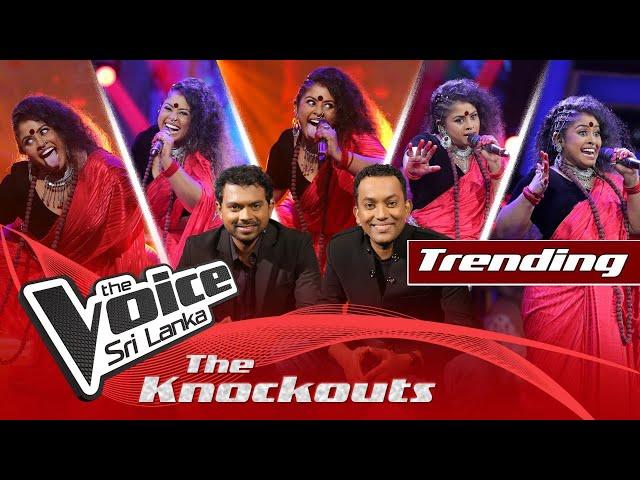 Upendra Siriwardana | Maaya Enawa (මායා එනවා) | The Knockouts | The Voice Sri Lanka