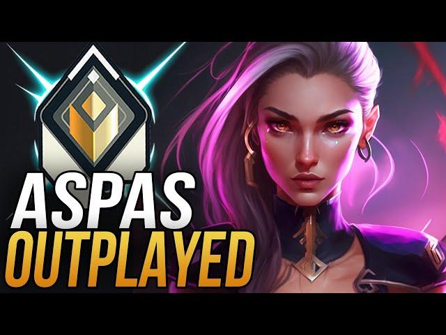 RADIANT players being OUTPLAYED - ASPAS | VALORANT HIGHLIGHTS