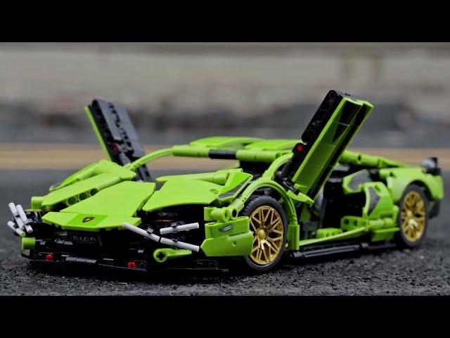 Building Blocks City Mechanical Speed Vehicle Supercar Bricks Puzzle Toys Kid Adult Gift