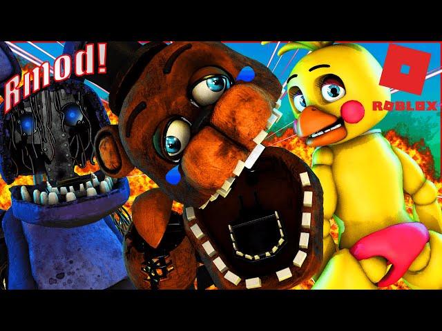 Roblox FNAF | Ray's Mod | The TRAGIC Death Of Withered Freddy Fazbear! [Part 1]