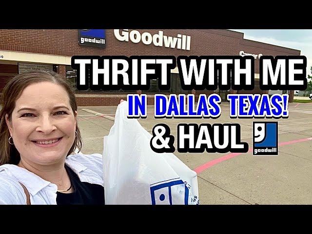 THRIFTING GOODWILL IN Dallas Texas! Home Decor THRIFT SHOPPING & THRIFT HAUL!