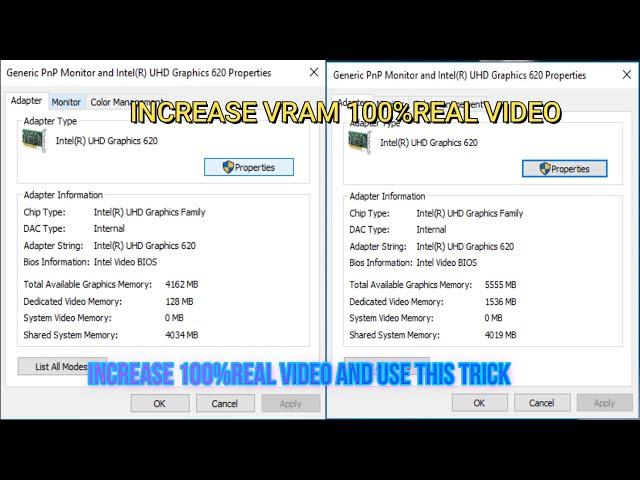 How to Increase Dedicated Video Memory in Windows 10 for Intel, AMD | VRAM Increase Windows 10 2022