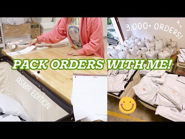 Packing Orders ASMR, Real Time, No Talking, No Music, 1 Hour - Small Business