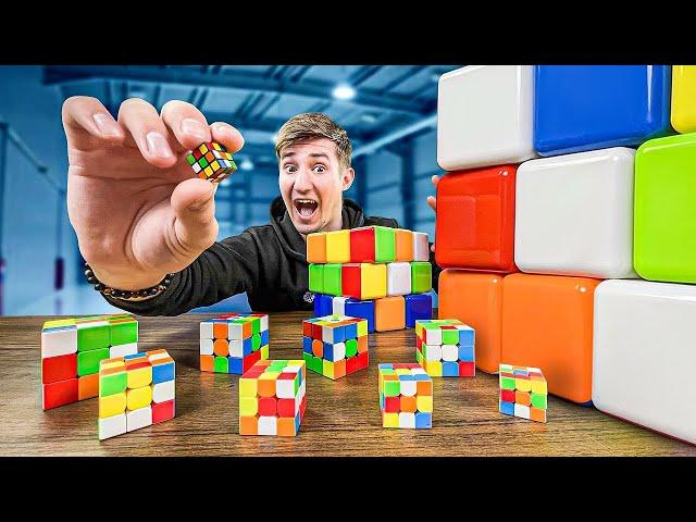 How fast can I solve Rubik's cubes of different sizes?