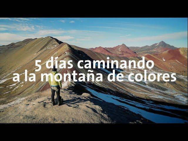 5 días caminando a la montaña arcoíris de Perú!! | Alan por el mundo Perú #17