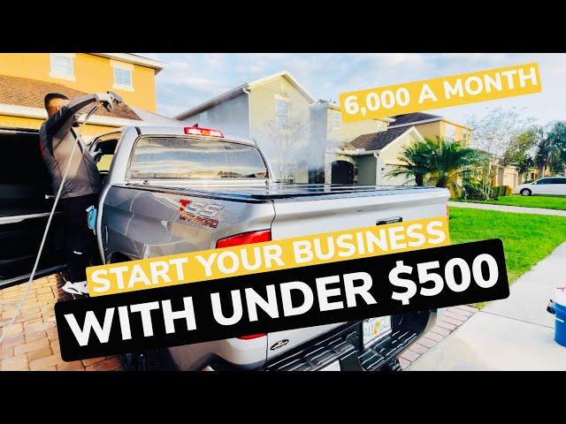 Starting a Mobile Car Detailing Business with $500