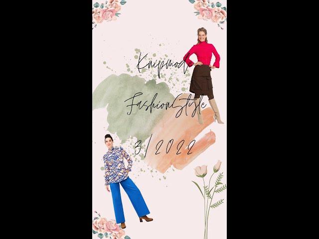 Knipmode | FashionStyle 3/2022 Line Drawings