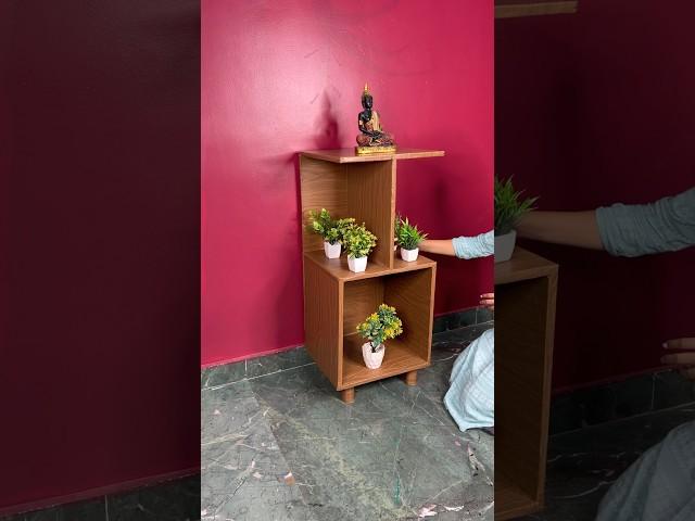 DIY Side table to Keep Decor Items Craft using Cardboard #short #reel #viral #youtubeshort #diy