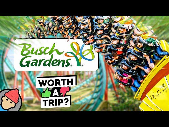 Busch Gardens Tampa FULL TOUR & REVIEW