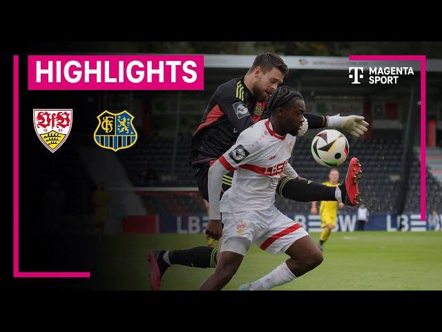 VfB Stuttgart II - 1. FC Saarbrücken | Highlights 3. Liga | MAGENTA SPORT