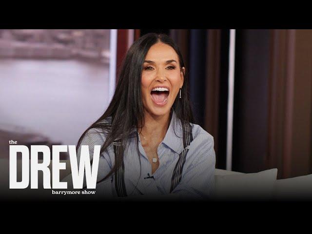 Demi Moore Remembers "Charlie's Angels" Bikini Scene 20+ Years Later | The Drew Barrymore Show