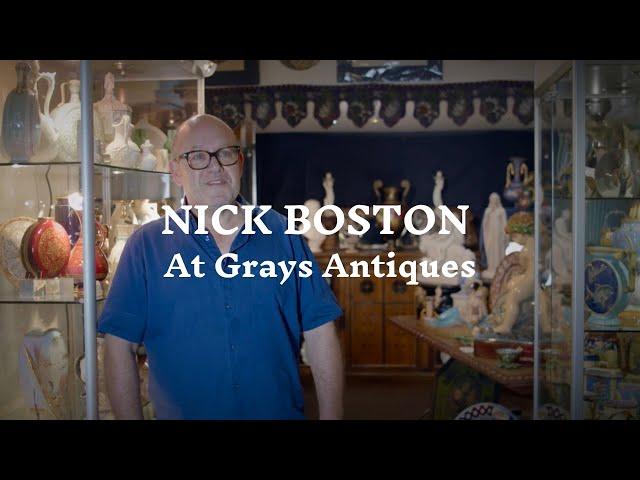 Nick Boston at Grays Antiques - 'The Majolica Guru'