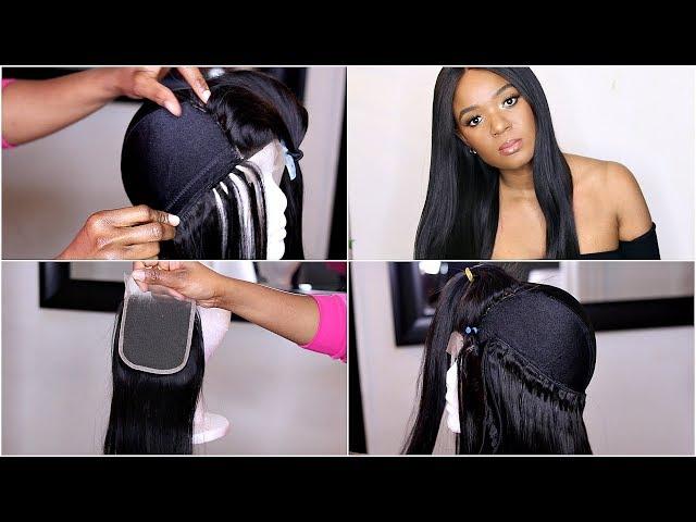 STEP BY STEP TUTORIAL ON HOW TO MAKE A WIG | EASY BEGINNER FRIENDLY FT WESTKISS HAIR | OMABELLETV