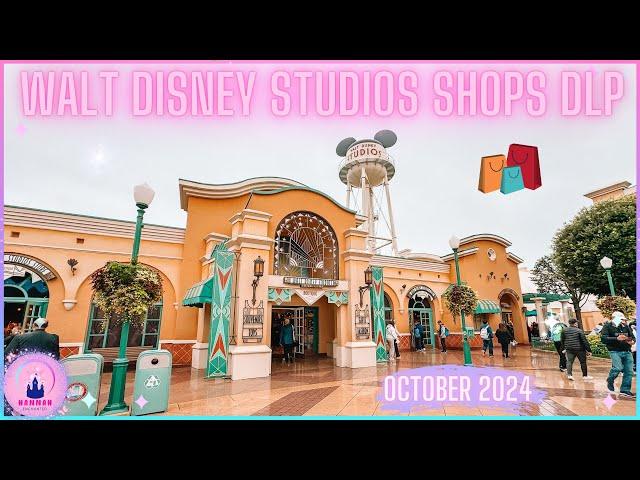 Walt Disney Studios Disneyland Paris Gift Shops Tour Come Shop With Me October 2024 New Marvel Pixar