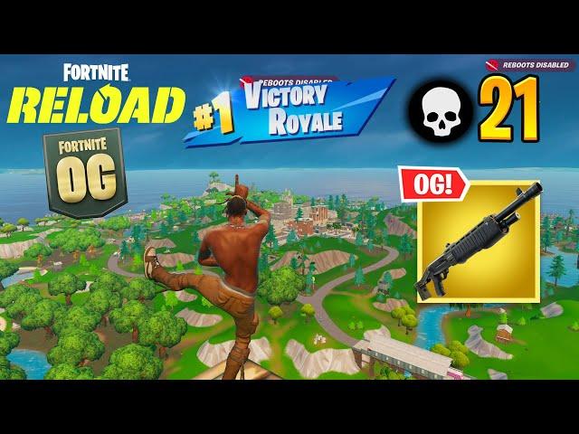 Fortnite Reload | High Kill Solo vs Duos OG Gameplay (Keyboard & Mouse)