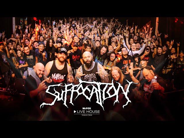 Suffocation -10 Years Anniversary Brotherhood Brutality @Mr.FOX Live House