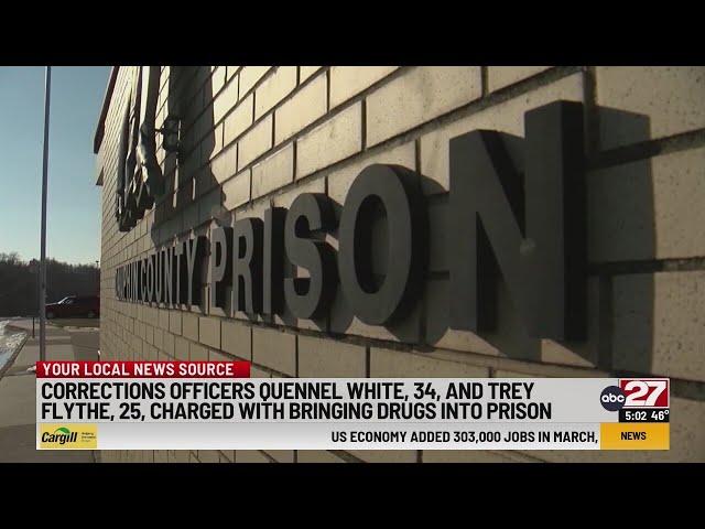 Former Dauphin County Prison correctional officers facing drug charges