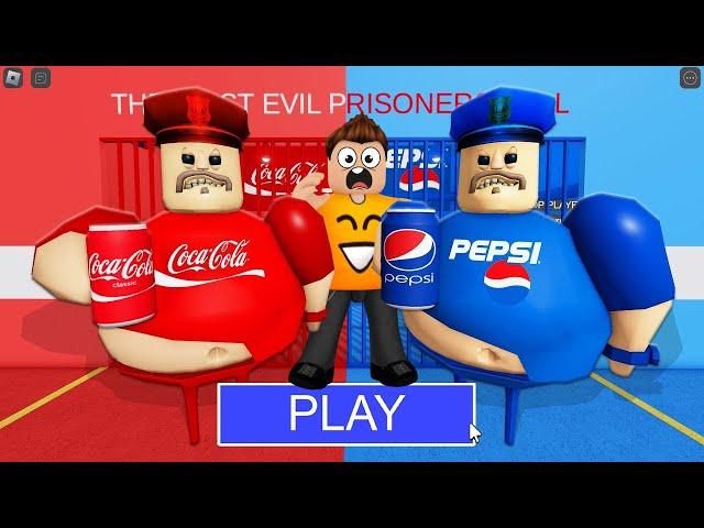 COCA-COLA BARRY vs PEPSI BARRY w Roblox!