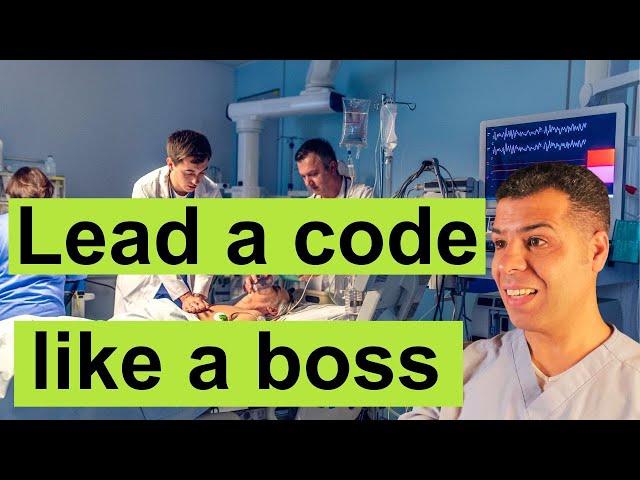 How to run a code blue? Must know skills!