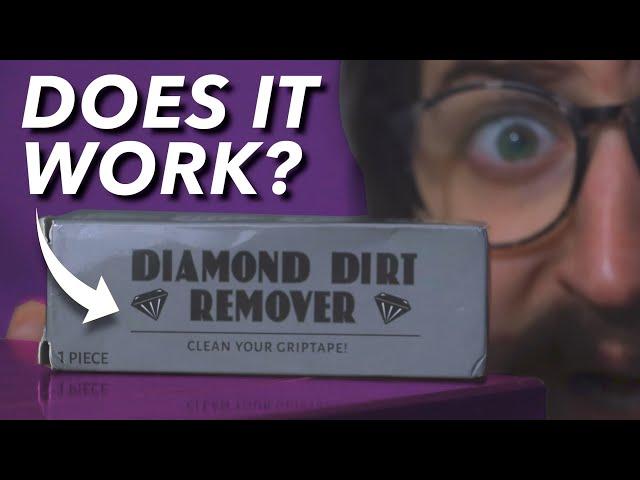 Will this Product CLEAN My Skateboard Griptape? (Diamond Dirt Remover Review)