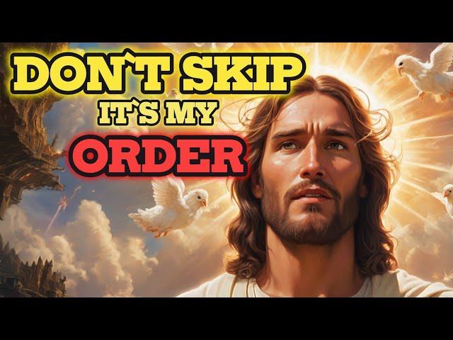 Jesus Says: Don't Ignore Me It's My Order | Jesus Takl | God Message