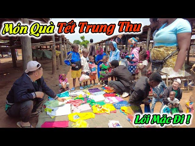 Lindo || Quà Tết Trung Thu Đầy Bất Ngờ Dành Cho Tất Cả Các Thành Viên Team Châu Phi Nhí !!!