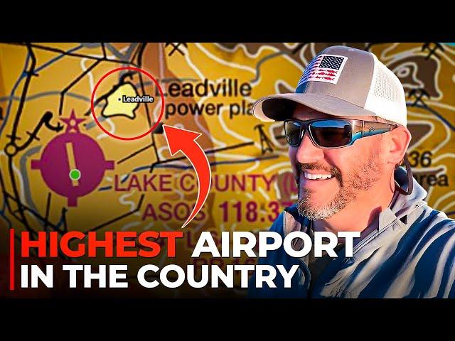 Highest Airport in the Country - Colorado Mountain Flying